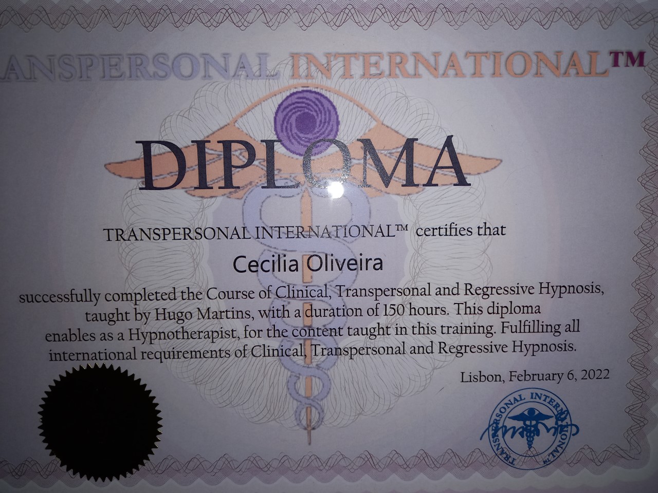 Diploma Transpersonal International 