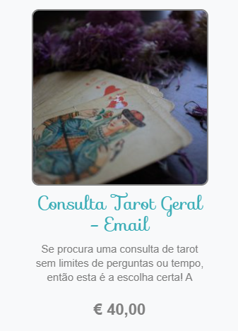 Consulta Tarot Geral - Email