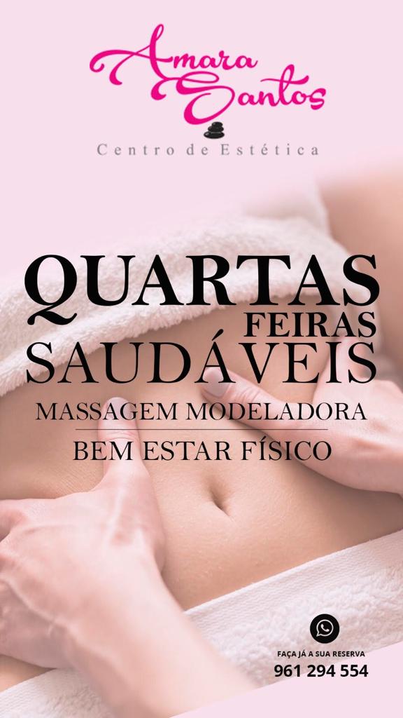 quarta feira, massagem modeladora : ABDOMEM ,FLANCOS OU PERNAS . 15 Euros