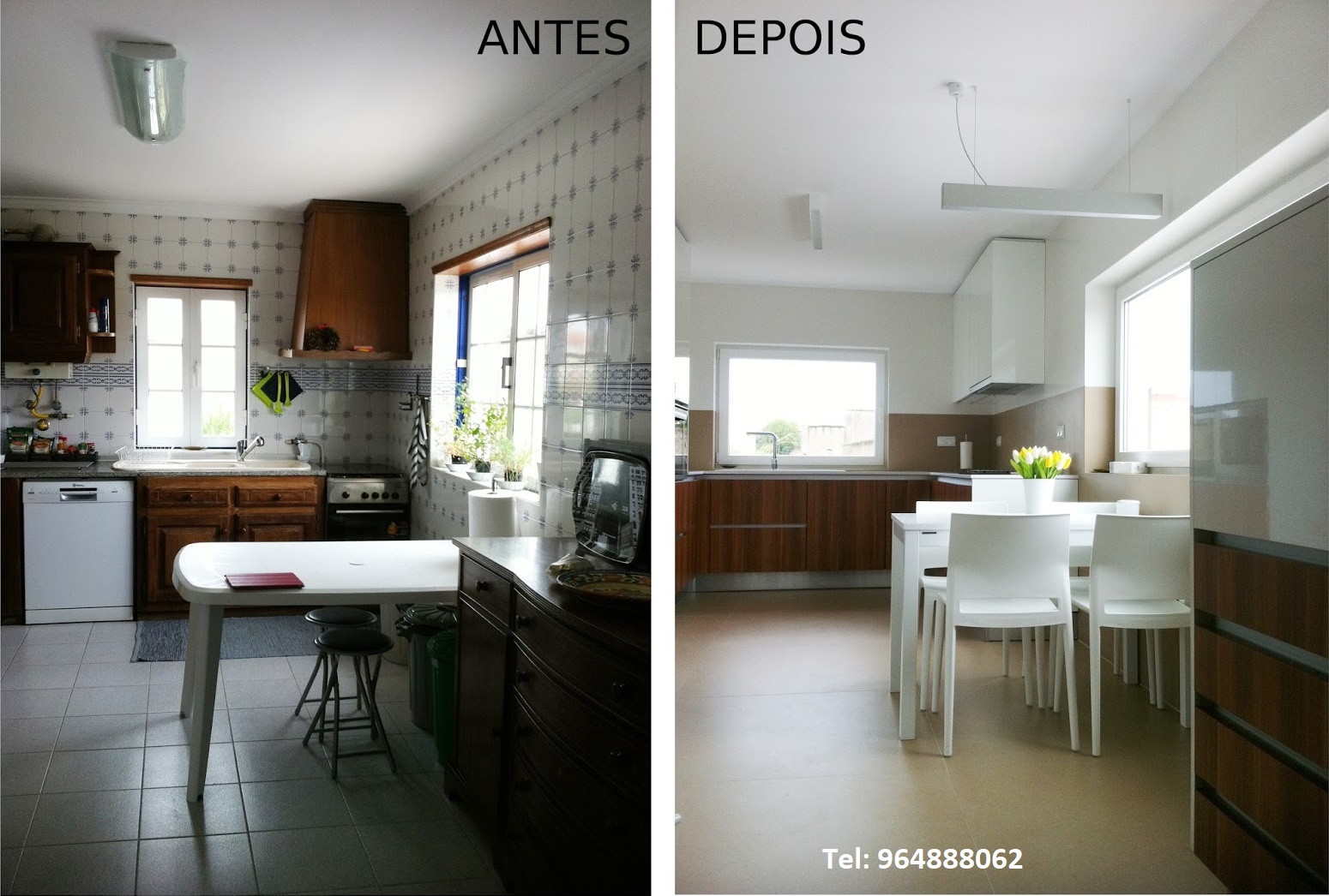 Remodelação de Cozinhas - 500€/m2