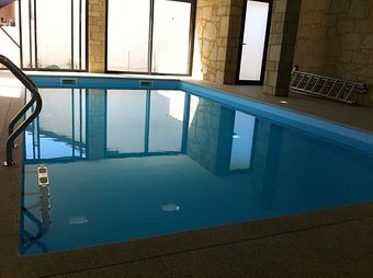 Construção de piscinas interiores